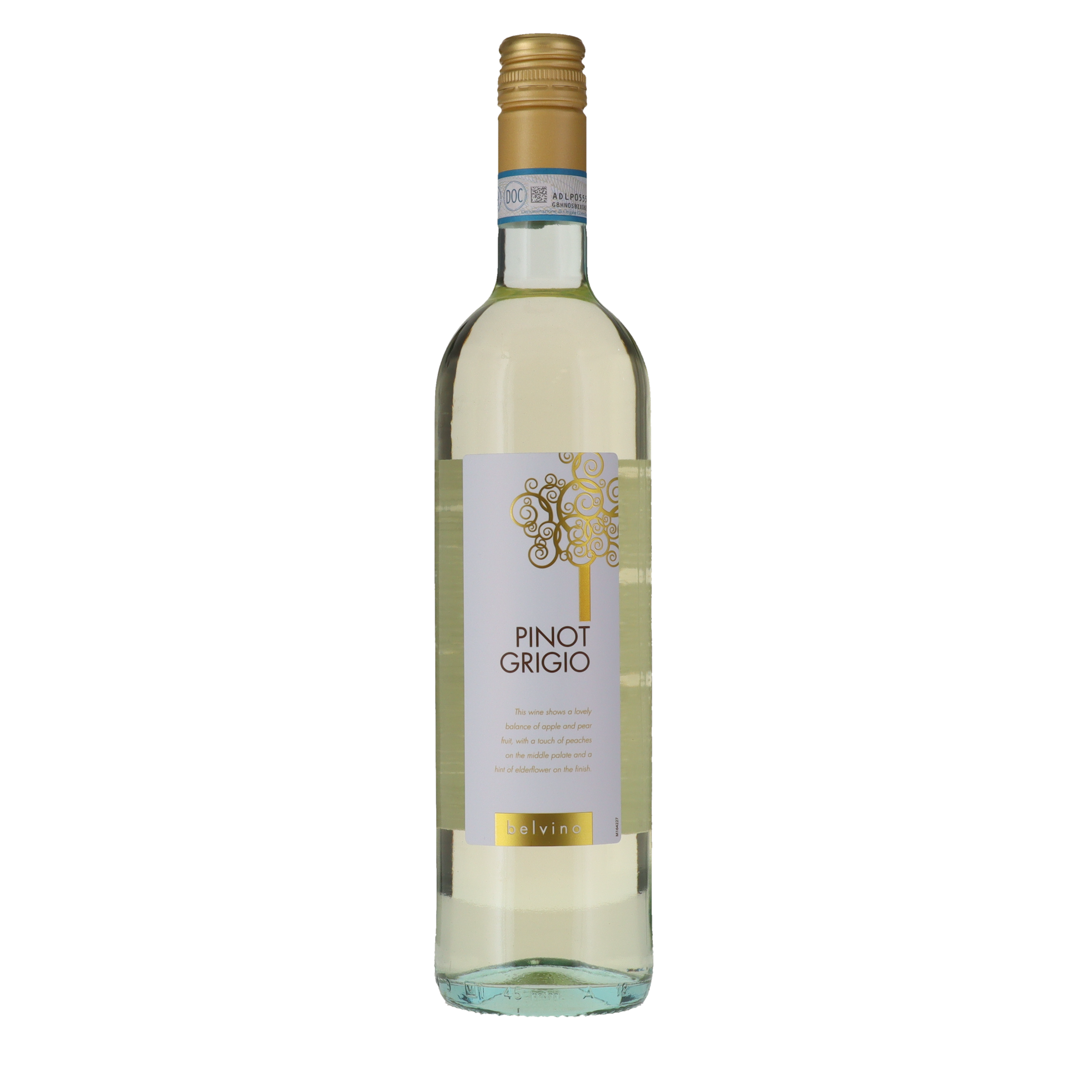 BELVINO PINOT GRI 10.5% 75x12